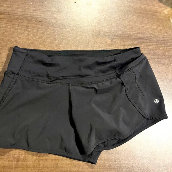 lululemon athletica Pants - Lululemon black shorts